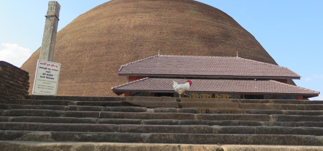 Abhayagiri Vihara in Anuradhapura, Sri Lanka