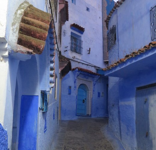 The blue city Chefchaouen, Morroco